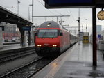 SBB - 460 034-2 beu der einfahrt in den HB Zürich am 25.10.2016