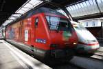 Eine weitere Werbe-460er in Zürich HB am 19.07.10: 460 087-0 reka rail.
