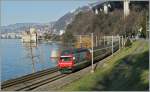 Die Re 460 036-7 wirbt fr den Schweizer Tourismus...