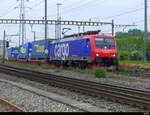 SBB - 474 005-6 mit Güterzug unterwegs in Pratteln am 23.05.2023