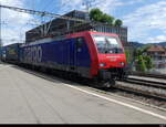 SBB - Lok 474 002-3 unterwegs mit Güterzug in Ostermundigen  am 01.07.2023