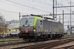 Siemens Vectron 475 413 der BLS durchfährt solo den Bahnhof Pratteln.