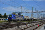 Siemens Vectron 475 902-3 der WRS durchfährt den Bahnhof Pratteln.