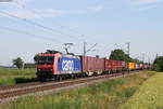 Re 482 010-6 mit dem DGS 41647 (Köln Eifeltor-Weil am Rhein) bei Riegel 3.6.18