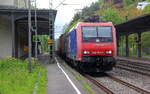 482 000-7  Köln  von SBB-Cargo kommt mit einem Ewals-Cargo-Zug aus Novara(I) nach Köln-Eifeltor(D) und kommt aus Richtung Koblenz und fährt durch Rolandseck in Richtung Bonn,Köln.