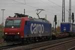 SBB Cargo 482 026 am 30.10.10 in Duisburg-Entenfang