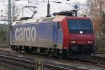 SBB Cargo 482 031 am 20.11.10 in Duisburg-Bissingheim 