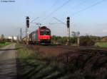 26.10.2010: 482 026-2 mit einem gemischten Güterzug Richtung Süden bei Wiesental.