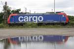SBB Cargo 482 012 steht am 13.6.11 abgestellt inDuisburg-Ruhrort Hafen.