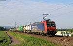 Re 482 001-5 mit einem KV Zug bei Ettlingen 26.5.16
