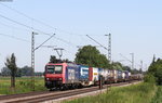Re 482 023-9 mit einem KV Zug bei Riegel 7.7.16