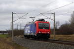 Am 23.03.2018 fuhr die 482 047-8 von der Press (SBB Cargo) von Borstel nach Stendal .