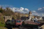 ChemOil 482 028 mit ihrem Mischer gen Freiburg hinter Istein auf der Rheintalbahn am 14.03.2020