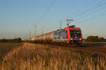 482 037 der Infra Leuna schleppte am Abend des 20.09.20 einen Kesselwagenzug durch Gräfenhainichen Richtung Bitterfeld.