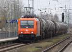 482 049-4 CH-SBBC mit KeWa Umleiter am 18.04.2021 durch den Bf Anklam