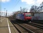482 034-5 rollt am 1.04.09 als Lz aus Maschen Rbf durch Hamburg-Harburg Richtung Rbf Alte-Sderelbe.