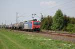 482 009-8 der SBB Cargo am 2.05.2009 bei Woltorf