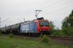 482 027-0 der SBB Cargo am 09.05.2009 bei Woltorf