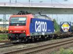 SBB Cargo 482 016 am 15.5.09 in Duisburg-Entenfang