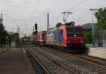 482 032 mit Gz in Richtung Heidelberg.Am 29.04.10 in Bensheim.