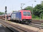 Br 482 von der SBB Cargo bei der durchfahrt durch Kln West am 25.5.10