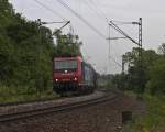 482 021-3 mit langem ler am 2. Juni 2010 bei Istein.