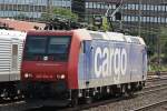 SBB Cargo 482 004 am 29.8.12 als Lz in Dsseldorf-Rath.