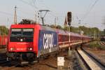 SBB Cargo 482 043 am 16.9.12 mit einem Sonderzug bei der Durchfahrt durch Mlheim-Styrum.