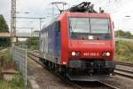 SBB Cargo 482 020 am 29.9.12 als Lz in Ratingen-Lintorf.