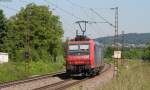 Re 482 028-8 als Tfzf bei Kollmarsreute 6.6.13