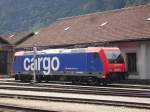 Re 482 039-5 SBB Cargo Erstfeld August 2009 - Bahnvideos in Youtube - http://www.youtube.com/user/cortiferroviariamato/videos 