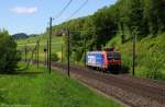 Re482 023 (91 85 4482 023-9 CH-SBBC) Lz am 10.05.2013 in Tecknau