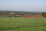 SBB 482 xxx mit DGS 69303 (boxXpress, Hamburg-Waltershof–Kornwestheim) am 22.10.2011 zwischen Maschen Rbf und Jesteburg