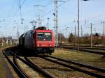 Am 22.03.2015 kam die 482 041-1 von der SETG (SBB Cargo) aus Richtung Magdeburg nach Stendal und fuhr weiter in Richtung Hannover .