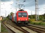 Am 19.09.2015 kam die 482 042-9 von der HSL (SBBCargo) aus Richtung Magdeburg nach Stendal und fuhr weiter in Richtung Salzwedel .