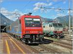 Re 485 016-1 mit EC 133 (Basel - Bern - Milano C.) in Domodossola.