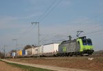 485 018 mit DGS 43539 (BLS, Köln-Nippes–Domodossola) am 16.03.2016 zwischen Buggingen und Müllheim (Baden)