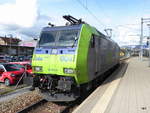 BLS - Lok 485 004-6 in Burgdorf am 16.04.2018