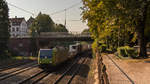 Am 25. Juli 2018 gelang in Offenburg diese Aufnahme von BLS Re 485 002-0 mit Zuch. 