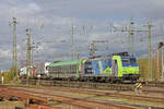 Re 485 009-5 durchfährt den badischen Bahnhof. Die Aufnahme stammt vom 18.11.2019.