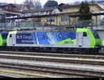 BLS - Lok 485 013-7 abgestellt im Bhf.
