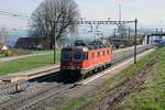 Re 620 050 - 5  SCHÖNENWERD  als Lokzug bei Mühlau unterwegs am 22.