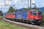 620 086-9  Hochdorf  zusammen mit Re 4/4 II 11339 und 11336 sowie Re 6/6 11683  Amsteg-Silenen  unterwegs bei Einigen am Thunersee am 29.08.2019.