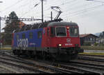 SBB - Re 6/6  620 074-5 bei Rangierfahrt im Bhf.