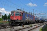Re 620 008-3 durchfährt am 22.05.2023 den Bahnhof Pratteln.