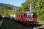 Bahnen im Berner Jura  SBB: Cementzug mit der Re 620 030-7 Herzogenbuchsee zwischen Reuchenette Péry und Biel unterwegs am 10.