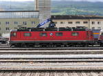 SBB - Re 6/6  11623 im Bahnhofsareal von Sion am 09.05.2017