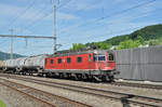 Re 620 045-5 durchfährt den Bahnhof Gelterkinden. Die Aufnahme stammt vom 05.07.2017.