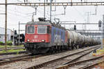 Re 620 051-3 durchfährt den Bahnhof Pratteln. Die Aufnahme stammt vom 14.05.2018.