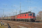 Re 620 018-2 durchfährt den badischen Bahnhof. Die Aufnahme stammt vom 05.02.2019.